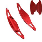 Aluminum Alloy Steering Wheel Shift Paddle Extension Cover For Kia EV6 Long Range/GT-Line/GT/Wind/Light (2022-2023) (red)