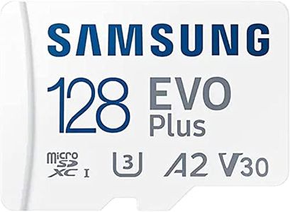 128GB Samsung Evo Plus Micro-SD Memory Card MicroSDXC for Samsung Galaxy A03, A03 Core, M32, A13 5G Phones + Digi Wipe Cleaning Cloth (DW128EVO)