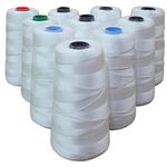 Nylon Bag Closer Machine Thread (White)(Set of 10)