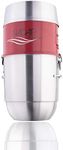 Nadair NADAIR-700-AL-22 700 AW Compact and Powerful Central Vacuum System, Hybrid Filtration (with or Without Disposable Bags), 22L or 5.8 Gal, Red and Silver