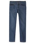 The Children's Place Girls' Basic Skinny Jeans, Md Lara Wash Single, 8 Plus