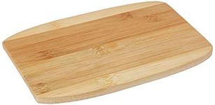 LaMi Products Mini Bamboo Cutting Board, 6 by 9-Inch, White