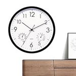 1/2 Pcs Wall Clocks - Abs Garden Cl