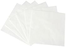 Fsmisc CPD32101 40 x 40 cm 2-Ply Napkins Ideal for Office/ Catering, Pack of 100, White