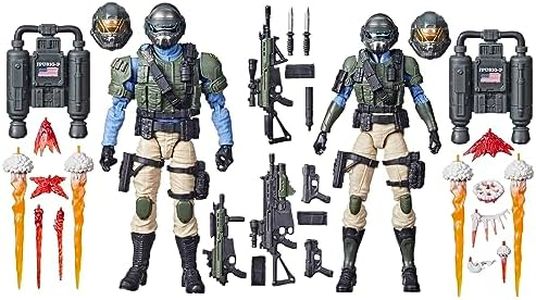 G.I. Joe Classified Series Steel Corps Troopers, Collectible G.I. Joe Action Figure, 95, 6 inch Action Figures for Boys & Girls, with 28 Accessory Pieces