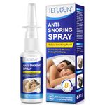 Anti Snoring Spray 30ml, Snoring Spray, Snoring Aids for Men Women, Snoring Relief, Improves Airflow for Effortlessly Breathing While Sleeping, 8 hrs Prolonged Action