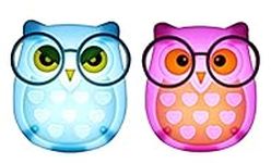 FuWinet 2 PCS Owl LED Plug in Night