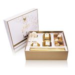 IRIS Glitter Fragrance Gift Set 1 N Reed diffuser oil,6 N Reed Sticks,1N Potpourri (100G),2 N Taper Candle (45g each),2 N Votive Candle (128geach).