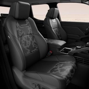 RIDEPOSH Custom Leather Seat Covers for Toyota Tacoma Double Cab 2024-2026