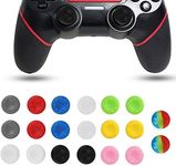 20Pcs Colorful Silicone Thumb Thumbstick Grips Caps for Xbox 360 Xbox One PS4 PS3 PS2 Sony Playstation 2 3 4 Controller