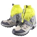 Azarxis Gaiters Low Gators Snow Ankle Gaiters for Outdoor Hiking Walking Backpacking Women Men Lightweight Waterproof Adjustable Sand Proof (Green)