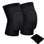 GRS Knee Pads with Elastic Support for Sportsmen, Breathable Knee Protection for Men, Women and Kids, Knee Brace for Volleyball, Football, Dance, Yoga, Tennis, Running, Cycling, Workout