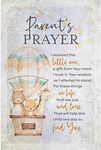 DEXSA Parent's Prayer Wood Frame Wall Plaque 6"x9" | Made in the USA | Wonderful Gift | Inspirational Sentiment | Metal Hanger and Easel on Back | Self-Standing or Wall Hanging