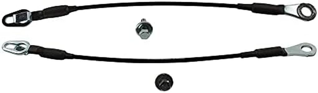 Garage-Pro Tailgate Cable Compatible With 2007-2016 Chevrolet Silverado 1500, Fits 2007-2016 GMC Sierra 1500, Fits 2007-2016 Chevrolet Silverado 2500 HD, Fits 2007-2016 GMC Sierra 3500 HD LH and RH