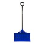 21 Inch Snow Shovel with EarthWay Polar Tech Ergonomic Handle Quick Assembly Pin and Stow & Go Option