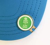 GolfBasic Magnetic Cap Clip and Ball Marker - Various Models (Keep Calm)