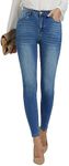 GRAPENT Womens Trendy Slim Fit High