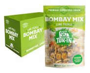 Lime Pickle Superfood Bombay Mix Case of 9 Units | Vegan Healthy Snack | Source of Magnesium