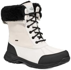 UGG Men's Butte Snow Boot, White/Black, 11.5
