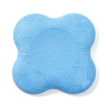 Super Balance Knee and Elbow Cushioned Pads | Kneeling Support for Yoga | Comfortable, Non-slip & Lightweight | Yoga Knee Pads Cushion for Knees, Hands, Wrists, and Elbows | Blue | Pack of 1