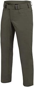 Helikon-Tex CTP Covert Tactical Pants for Men - Ripstop Mens Pants - Lightweight for Outdoors, Hiking, Law Enforcement, Work Pants, Taiga Green VersaStretch, Waist 34 Length 34, Urban Line