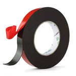 PE Foam Double-Sided Adhesive Tape -Outdoor and Indoor Super Strong Foam Seal Strip for Weatherproof Decorative and Trim,Car Trim Strip,Photo Frame (Wide 3/4 in Long 33 Ft)