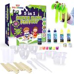 Wembley 5 in 1 Super Slime Factory | DIY Slime Kit for Girls & Boys Aged 8+ | Kids Craft Activity Kit | Fluffy Slime Birthday Gift Toy for Kids | Satisfying Gadgets