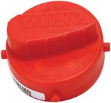 Valterra T1020-2 Universal 3" Drain Hose Bayonet Drip Cap - Red