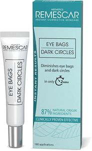 Remescar Eye Bags & Dark Circles 8ml - Instant Dark Circle Eye Cream for Under Eye Bags and Remove Bags Under Eyes - Eye Bag Remover In Only 2 Minutes - 180 Applications