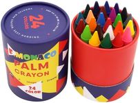 Lebze Toddler Crayons, 24 Colors No