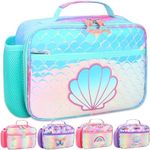 RHCPFOVR Kids Lunch Box for Girls Teens Insulated Lunch Bag Reusable Lunch Tote Kit for School Travel