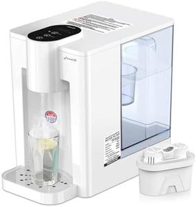 FRIZZLIFE TF900 Instant Hot Water Dispenser Filter, Countertop Water Filter System, 5 Temperatures & 3 Volume Settings, High Temp Safety Lock, Zero Installation, UL Standard Tested, 1 Filter Included