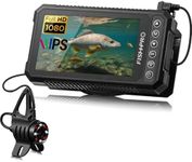 FishPRO [2024 Upgrade] 4.5'' Underwater Fishing Camera HD1080P - [Charge by Your Phone/PC Cable ] Ice Fishing Camera Gifts for Men, [Easy Plug&Play] for Any Age, 5,000mAh, IR&LED for Dark, USB-C Port