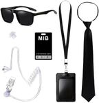 Horolam 6PCS MIB Agent Costume Acce