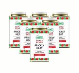SNAKE BRAND Prickly Heat Cooling Body Powder 140g (Classic, Pack of 6)