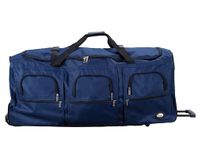 Rockland Melbourne Hardside Expandable Spinner Wheel Luggage, NAVY, 40", Melbourne Hardside Expandable Spinner Wheel Luggage