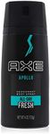 AXE Body Spray for Men Apollo 4 oz (Pack of 10)