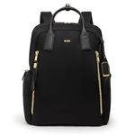 TUMI - Voyageur Atlanta Backpack - Travel Backpack for Women - For Business, Commute - Holds Up to 17" Laptop - Black - Gold Hardware