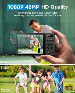 Kids Digital Camera 48MP – 64GB Memory, HD Photo & Video