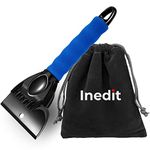 Inedit Ice Scraper For Car Windscreen (With His Free Storage Bag) - Deicer - Ice Breakers - The Ultimate Car Window Scraper