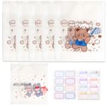 SWYSGS Pack of 12 Wetbag Organiser Bags, Changing Bag, Cloth Nappies Bags, Newborn Hospital, in Two Different Sizes, Change Bags for Newborns