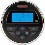 Jensen MS30 AM/FM/USB Compact Waterproof Marine Stereo, AM/FM Tuner, USB Input for MP3/WMA Player, Daylight-Readable Display, 160 Watts (40W x 4), Waterproof iPX6, UV (Renewed)