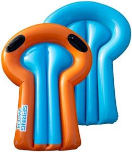 Spring Water Bodyboard for Slip Water Slide, Slip Lawn Water Slide Bodyboard Made of Thicker and More Durable PVC 2 Pack
