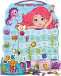 Potty Chart for Toddlers with Mermaid Theme - Magnetic Potty Training Chart with Rewards, Stickers, and Training Tools - Perfect for Toddler Potty Training