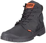 Palladium, Pampa Sp20 Cuff Wp+, Outdoor Boots unisex, Grey, 11 UK