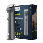 Philips India's No.1 Men's Trimmer | Skin Safe Grooming I 13-in-1 Essential Body Kit - Body, Face & Private Parts I 3 Year Warranty I 120 min runtime I 5 min Quick Charge MG5930/65