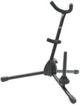 Hamilton SS391 Alto/Tenor sax Stand, Black, includes Flute/Clarinet peg