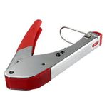 Professional Waterproof Metal Connector Compression Crimping Tool Crimper for RG6 (5C) RG59 (4C) Coax Cable Connect Connecting Tools (Red and Silver)