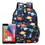 Asheyya Toddler Boy Dinosaur Backpack, Kids Baby Rucksack for Nursery for 3-6 Year Old