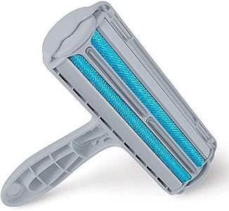 MUDEELA Fusselbürste, Fusselrolle für Haustierhaar, Fusselrolle Tierhaare, Haustier Tierhaarentferner Möbel Sofa, Tierhaar Fusselroller, Entfernung Das Hundehaare Katzenhaare, grau